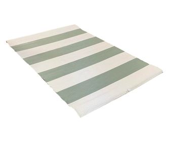 Kültéri szőnyeg, 2 oldalas, 180 x 120 cm, zöld-bézs