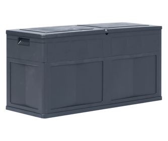 Kertszeti trol lda, fekete, 320 l