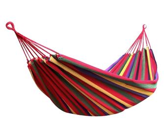 KlaussTech rdeča viseča mreža za dvorišče ali vrt