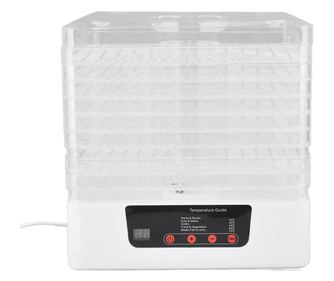 Aparat de uscat fructe si legume cu 8 tavi