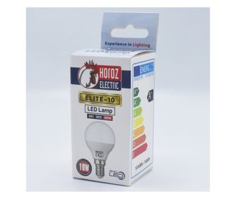 Bec led E14 sferic, 10W (90W), 1000 lm, lumina rece (6400K), Horoz Electric