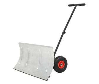 Plug de zăpadă manual cu roți, 100 x 44 cm