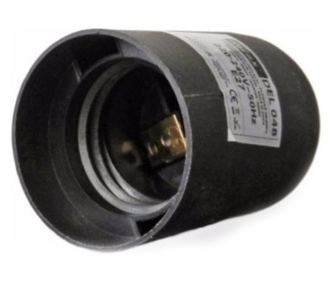 Dulie Pentru Bec Klausstech, E27, Negru