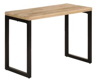 Τραπέζι κουζίνας, 110x50x76 εκ., μασίφ ξύλο μάνγκο