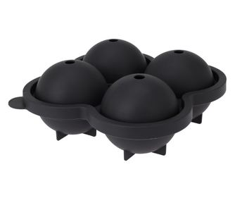 Forma 4 sfere gheata Brest, silicon, 16 x 15 x 7 cm