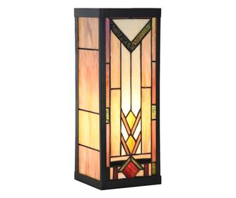Višebojna Tiffany zidna svjetiljka 14x16x40 cm E27