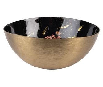 Višebojna metalna ukrasna zdjela 21x20x8 cm