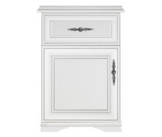 DTD Alpine Bela Komoda Kentak 54.5x34.5x83 cm