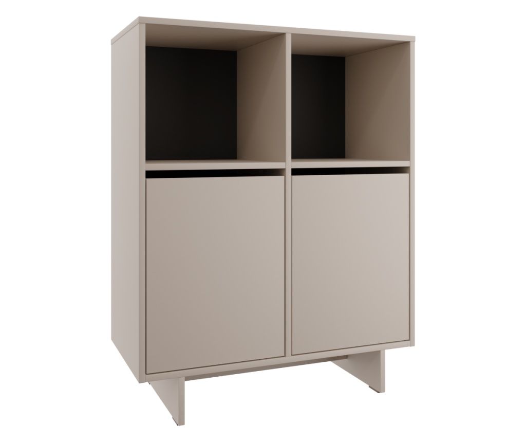 Stando Chest of Drawers, Cashmere Color, 80x40x101.5 cm