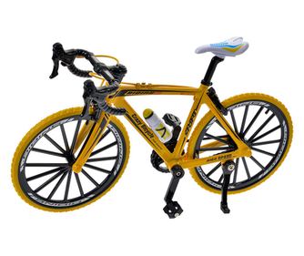 Macheta Bicicleta metal multicolor 20x5x12 cm