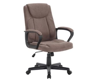 Pisarniški stol Ulger Brown, 62,5x65x99-109 cm