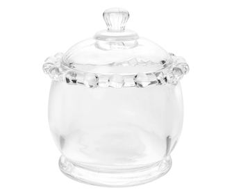 Staklena posuda za šećer Ø 8x10 cm