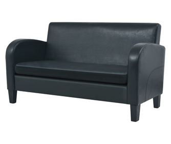 Dvosjed Umjetna koža Crna