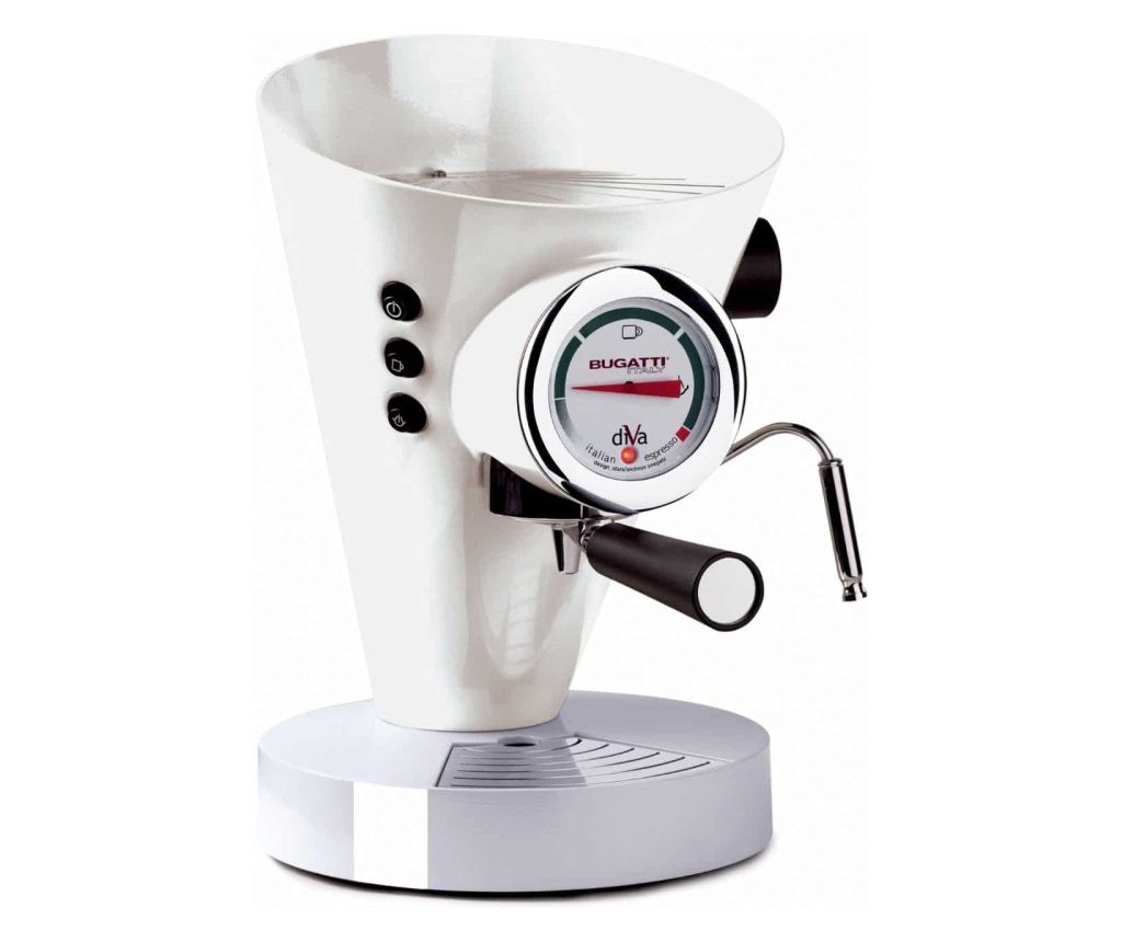 Casa Bugatti Diva Manuális Eszpresszó Kávéfőző, Fehér