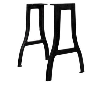 Noge jedilne mize 2 kosi. Okvir iz litega železa