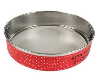 Szita, 27 cm, rozsdamentes, AZHOME