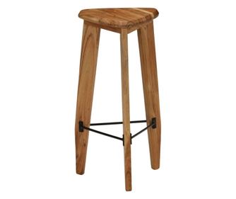 Scaune de bar, 2 buc., lemn masiv de acacia