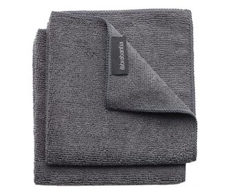 Brabantia SinkSide mikroszálas törlőkendő 2 db 1000216, 30x30 cm, poliészter, sötétszürke