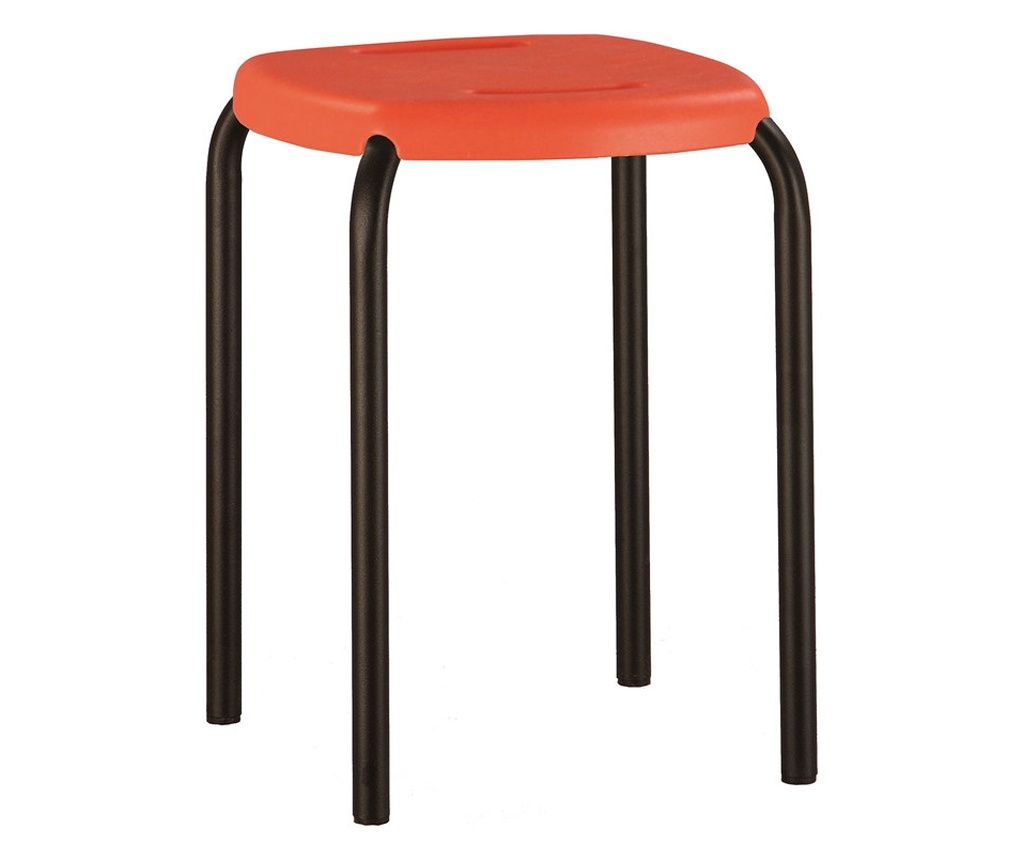 Καρέκλα Κουζίνας Beetle Black, Πορτοκαλί