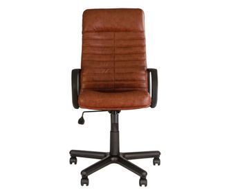 Direktorska stolica TOROS, Smeđa eko koža