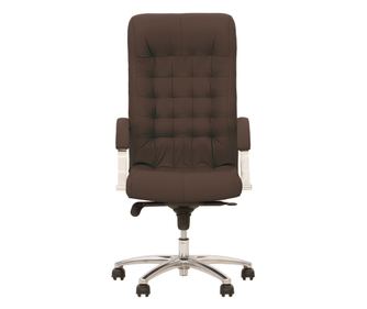 Direktorska stolica THRONES, tamnosmeđa prirodna koža