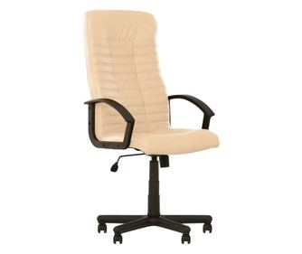 Direktorska stolica HERMAN, krem eko koža