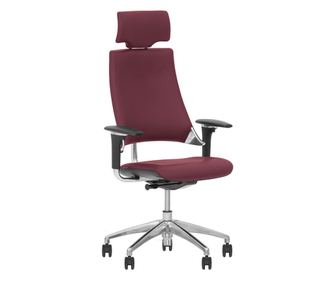 Stolac direktora CEO, Crvena prirodna koža