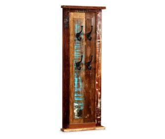 Vješalica, 2 kom., 38x100 cm, reciklirano masivno drvo