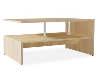 Stolić za kavu, iverica, 90x59x42 cm, boja hrasta