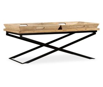 Stolić za kavu, masivno drvo manga, 110x55x42 cm