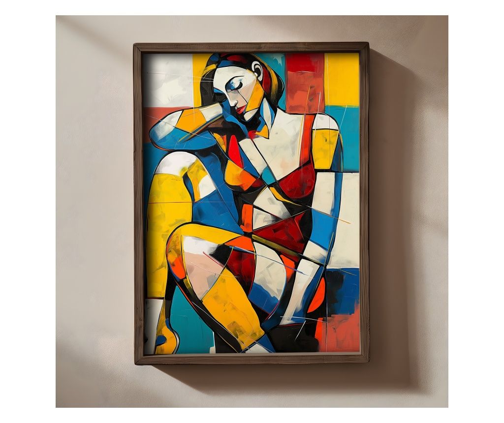 Decorative Framed MDF Picture REGINA