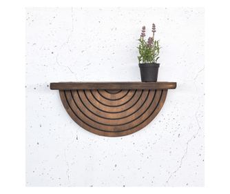 Dekoratív fa fali polc ALLIE