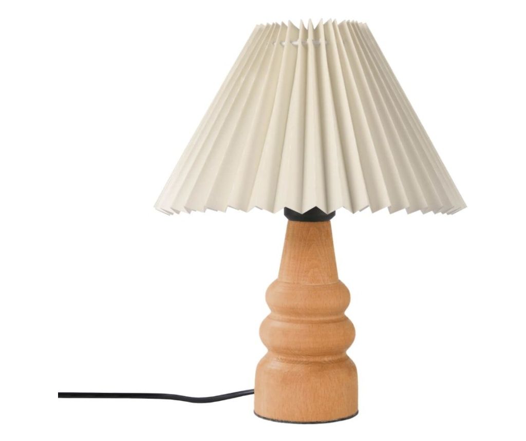 Desire Abajur din lemn Natural plisat 242010