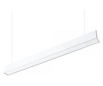 Corp de iluminat liniar LED suspendat 45W, 1500mm, 4050lm, lumina rece(6500 K), alb, Braytron