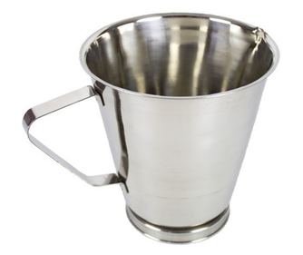 Чаша градуирана AZHOME, неръждаема стомана, 2 л