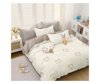 Двулицево спално бельо EmonaMall, 4 части - Модел S17658