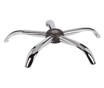 Βάση διευθυντικής καρέκλας, μεταλλική, 60 cm, ασημί