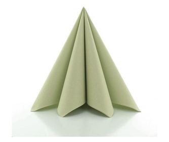 Servetele de masa festive Linclass - Olive (Masliniu)/ 40 x 40 cm / 50 buc