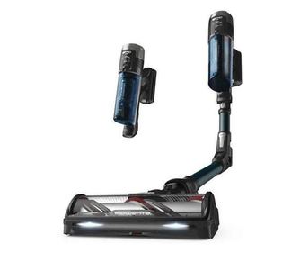 Прахосмукачка Rowenta, RH9AD1WO VERSATILE X-FORCE FLEX 13.60, Сухо и мокро почистване, Ротационна централна четка,  Черен/Син