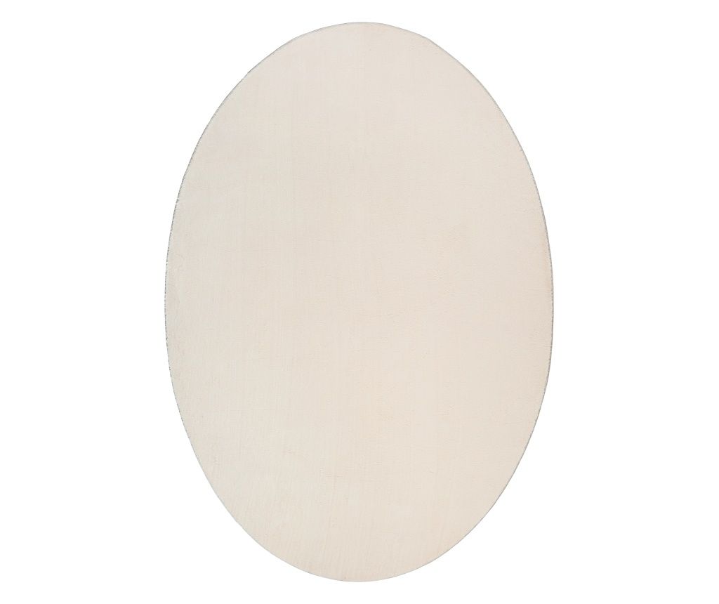 vidaXL Covoare "HUARTE" Bej 140x200 cm Oval