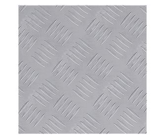 vidaXL Plăci de Aluminiu cu Motif Checker 4 pcs Anti-Alunecare 30x30 cm