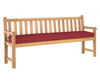 vidaXL Cushion pentru bancă Bordo 180x40x8 cm Fabrică Oxford