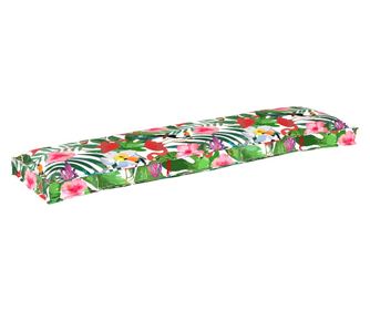 vidaXL Perne de Palet pentru Bancă 2 buc Tropical Jungle 150x40x8 cm Fabrică Oxford