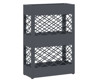 vidaXL Suport de Umbrele Antracit Metal Mediu Suport de Umbrele