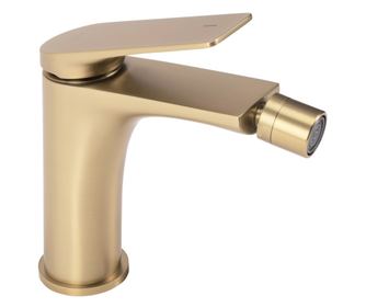 Enoročna Bidejska Mešalna Baterija Rea Avalon Zlata s čopičem - 15,5x4,2x16,5cm