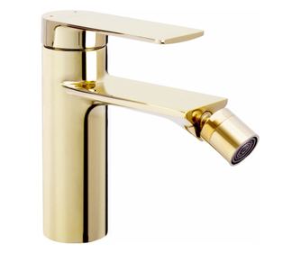 Enoročna Bidejska Mešalna Baterija Rea My1902-9G Storm Zlata - 16,5x4,5x14,5cm