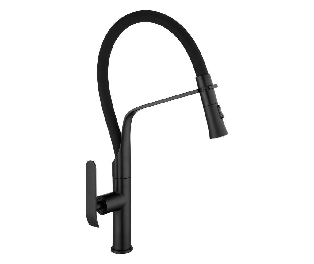 Konyhai csaptelep Rea Castor Fekete - 24X4,5X48,5CM