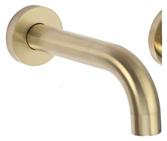 Mešalnik Za Skrito Vgradnjo Rea Lungo + BOX Zlata s čopičem - 16X20X11CM