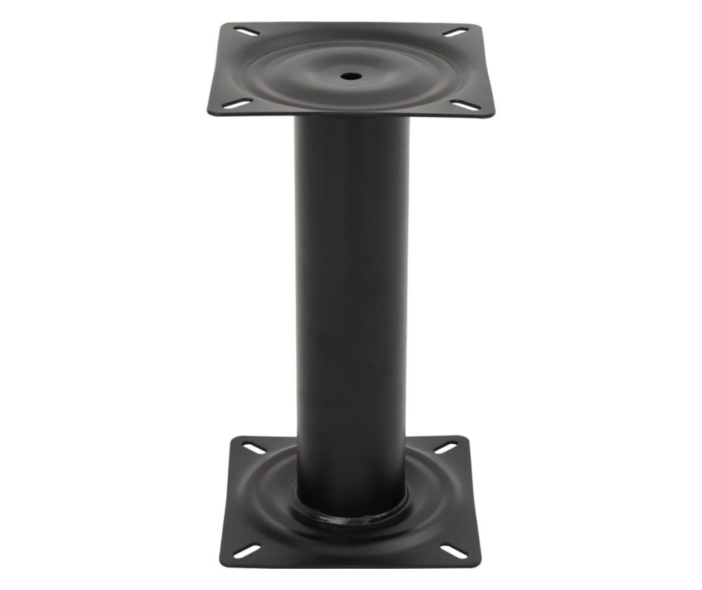vidaXL Piedestal pentru scaun de barcă, negru, 33 cm, oțel