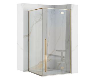 Sprchovací Kút Rea Fargo 90X120 Zlatá - 90X119,5X195CM